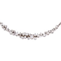 Collana Damiani Donna MIMOSA FLEXI in Oro bianco Diamante 1 Ct 20086885 - 20086885